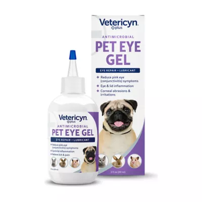 Vetericyn Plus Pet Eye Gel for Dogs, Cats & Small Pets, 3-fl oz Bottle - Image 1