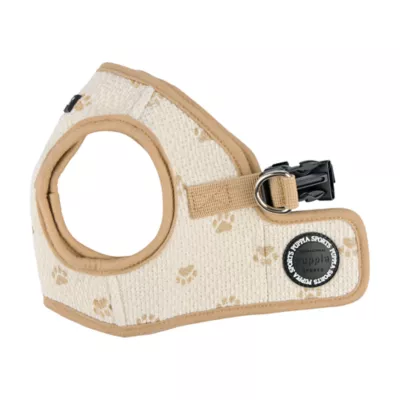 Puppia® Pawprint Textured Step-In Dog Harness - Image 1