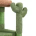 Yaheetech 42-in Cactus Cat Tree with Condo, Basket and Scratching Board image thumbnail 4