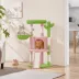 Yaheetech 42-in Cactus Cat Tree with Condo, Basket and Scratching Board image thumbnail 2