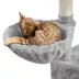 Yaheetech 46-in Multi-Level Cat Tree with Large Condo, Perch and Basket, Light Gray image thumbnail 4