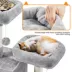 Yaheetech 71.5-in Multi-Level Cat Tree with 2 Condos, 2 Perches, Basket and Hammock image thumbnail 4