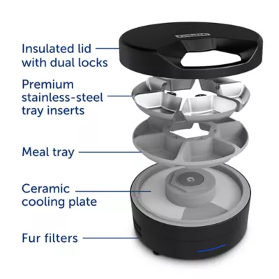 PetSafe® FreshFeed Refrigerated Pet Feeder, Black, Includes App-Based Controls - Image 10