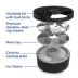PetSafe® FreshFeed Refrigerated Pet Feeder, Black, Includes App-Based Controls image thumbnail 10