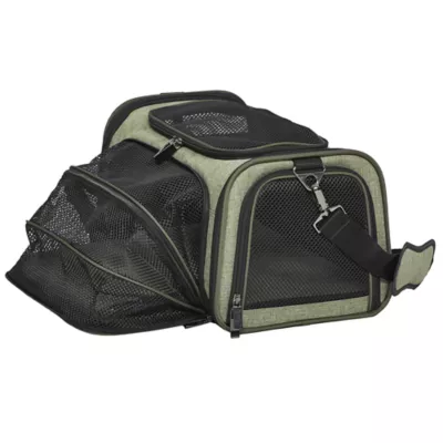 Midwest® Duffy Expandable Pet Carrier W/ Expandable Sides & Multiple Access Points, Green - Image 7