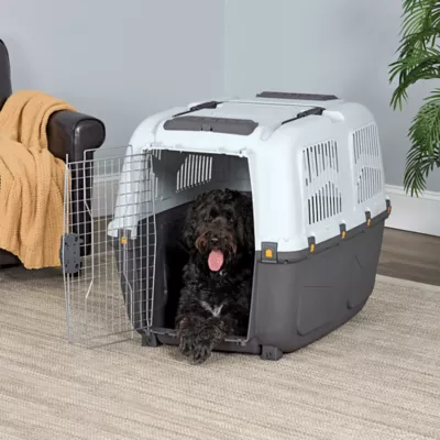Midwest® Skudo Plastic Pet Travel Carrier W/ Fold-Down Carry Handle & Built-In Ventilation - Image 3