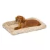 Midwest® QuietTime Deluxe Wave Bolster Bed For Pets, Machine Washable & Dryable, Tan image thumbnail 1