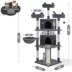 Yaheetech 69-in Multi-Level Cat Tree with 2 Condos, 3 Perches, Basket and Scratching Board image thumbnail 3