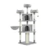 Yaheetech 69-in Multi-Level Cat Tree with 2 Condos, 3 Perches, Basket and Scratching Board image thumbnail 1