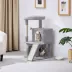 Yaheetech 36-in Multi-Level Cat Tree with 2 Condos and Scratching Board image thumbnail 2