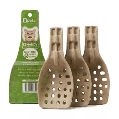 PetPro Ergonomic Cat Litter Scoops, 5 Pack - Image 8