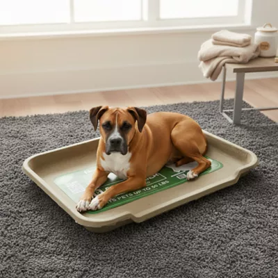 PetPro Disposable Molded Pulp Dog Bed, Large - Image 4