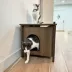 PetPro Wooden Furniture-Style Cat Litter Box Enclosure image thumbnail 7