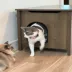 PetPro Wooden Furniture-Style Cat Litter Box Enclosure image thumbnail 9
