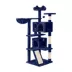 Yaheetech 57.5-in Multi-Level Cat Tree with 2 Condos, Perches and Basket image thumbnail 1
