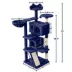 Yaheetech 57.5-in Multi-Level Cat Tree with 2 Condos, Perches and Basket image thumbnail 3