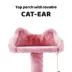 Yaheetech 57.5-in Multi-Level Cat Tree with 2 Condos, Perches and Basket image thumbnail 5