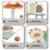 Yaheetech 58-in Cat Paw-Shaped Multi-Level Cat Tree with 2 Condos and 2 Perches, Beige image thumbnail 4