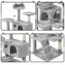 Yaheetech 61.5-in Multi-Level Cat Tree with 2 Condos and 3 Perches image thumbnail 4
