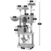 Yaheetech 73-in Multi-Level Cat Tree with 2 Condos, 2 Perches, Basket and Hammock image thumbnail 3