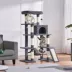 Yaheetech 63-in Multi-Level Cat Tree with Condo, Hammock and Scratching Board image thumbnail 2