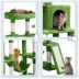 Yaheetech 63-in Multi-Level Cat Tree with Condo, Hammock and Scratching Board image thumbnail 4