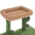 Yaheetech 63-in Cactus Cat Tree with Condo, Hammock and Scratching Board, Green/Brown image thumbnail 5