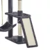 Yaheetech 82.5-in Multi-Level Cat Tree with 2 Condos, 2 Perches, Hammock and Scratching Boards image thumbnail 5