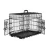 Yaheetech 24.5-in Foldable Wire Dog Crate with 2 Doors & Pull-Out Tray image thumbnail 1