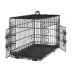 Yaheetech 30-in Foldable Wire Dog Crate with 2 Doors & Dual Locks image thumbnail 1