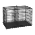 Yaheetech 35.5-in Wire Dog Crate with Removable Divider & 2 Doors image thumbnail 1