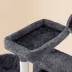 Yaheetech 64.5-in Multi-Level Cat Tree with 2 Condos, Hammock and Basket image thumbnail 4