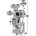 Yaheetech 64.5-in Multi-Level Cat Tree with 2 Condos, Hammock and Basket image thumbnail 3
