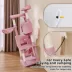 Yaheetech 64.5-in Multi-Level Cat Tree with 2 Condos, Hammock and Basket image thumbnail 5