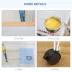 PawHut 53.9''H Large Rolling Steel Bird Cage Bird House with Detachable Rolling Stand, Storage Shelf image thumbnail 7
