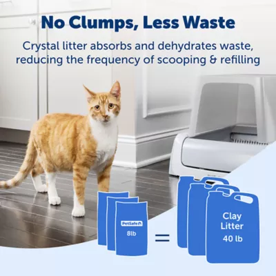 PetSafe® ScoopFree Premium Fresh Crystal Cat Litter, Low-Tracking & Lightweight Litter, Lavender - Image 6