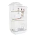 PawHut 39"H Bird Cage with Ladder, Swing, Toys, Perches, Tray, Feeding Bowls image thumbnail 1