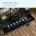 PawHut 71"H Bird Cage with Wheels, Perches, Ramp, Storgae Shelf, Toys image thumbnail 6