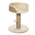 PawHut Cat Tree with Scratching Post, Toy Ball, Perch, Small Cat Tower for Indoor Cats - 16"x16"x19" image thumbnail 1
