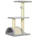 PawHut 28"H Cat Tree with Scratching Post, Platforms, Toy Ball image thumbnail 1