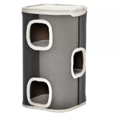 PawHut 4-Story Cat House, Cat Condo with Sisal Scratching Surface, Removable Cushion - Image 1