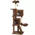 PawHut 63 Inch Cat Tree with Sisal Scratching Posts, Condos, Plush Perches, Hammock image thumbnail 1