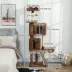 PawHut 63 Inch Cat Tree with Sisal Scratching Posts, Condos, Plush Perches, Hammock image thumbnail 3