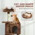 PawHut 63 Inch Cat Tree with Sisal Scratching Posts, Condos, Plush Perches, Hammock image thumbnail 5
