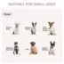 PawHut 31" Dog Crate Furniture End Table with Three Doors for Small Dogs, White image thumbnail 7