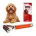 Warren London Dematting Rake Brush For Dogs & Cats W/ Skin Friendly Rounded Edges & Ergonomic Handle image thumbnail 1