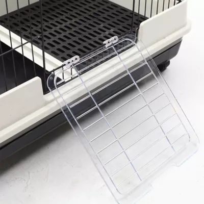 PawHut 45"H Cage, 4-Level Cage for Ferret, Chinchilla, Hedghog, Bunny, Guinea Pig, Small Animal - Image 7