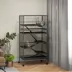 PawHut 6-Tier Rolling Small Animal Cage for Rabbit, Ferret, Chinchilla, Rat image thumbnail 2