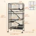 PawHut 6-Tier Rolling Small Animal Cage for Rabbit, Ferret, Chinchilla, Rat image thumbnail 3