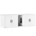PawHut Cat Litter Box Enclosure with Double Room, Scratching Board for 2 Cats image thumbnail 1